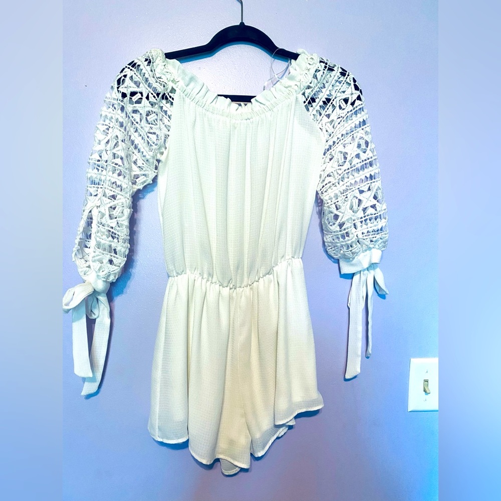 White romper